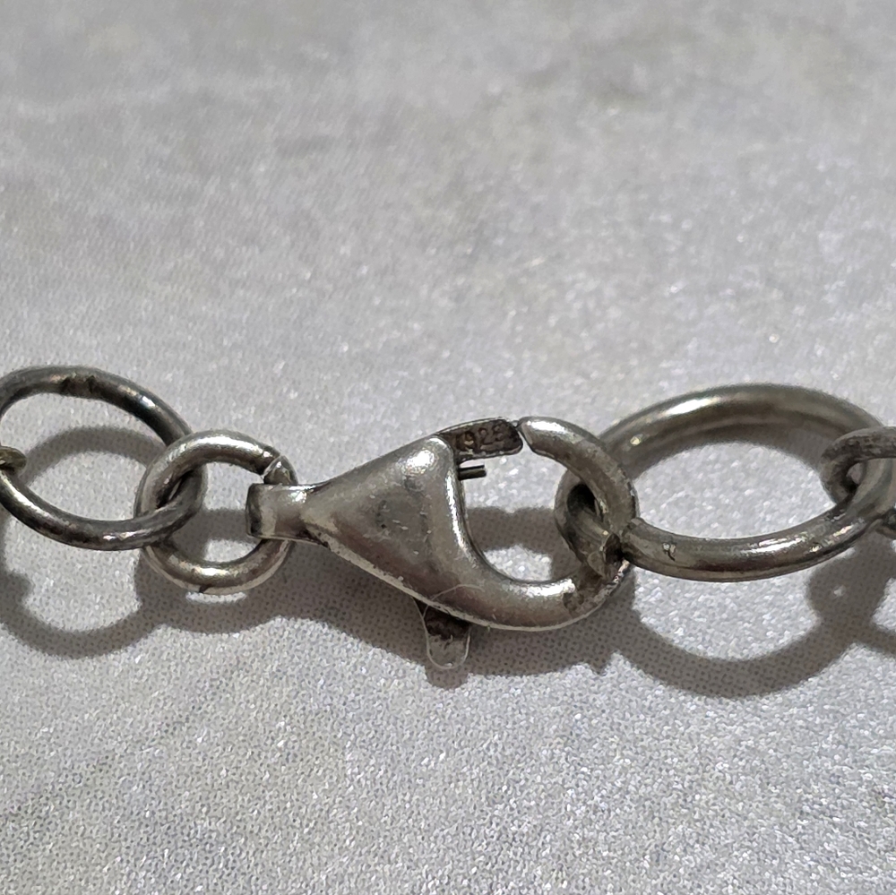 Turqouise Nuggets Sterling Silver Bracelet - Picture 6 of 6